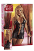 Red Corner Minikjole + String - Black Shimmer - S (EU 34-36) Bilde