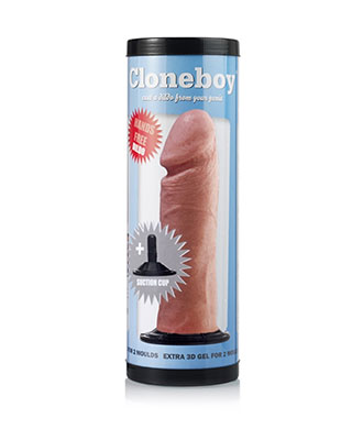 Cloneboy Stpesett Dildo med Sugekopp