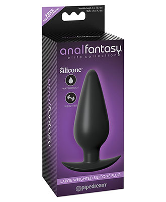 Anal Fantasy Elite - Vektet Analplugg Silikon