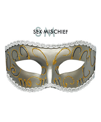 Sex and Mischief Masquerade Maske