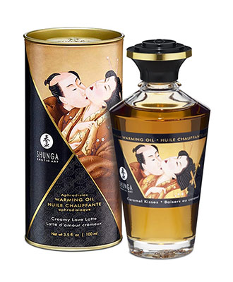 Shunga Aphrodisiac Warming Oil Caramel Kisses