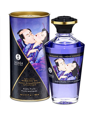 Shunga Aphrodisiac Warming Oil Exotic Fruits