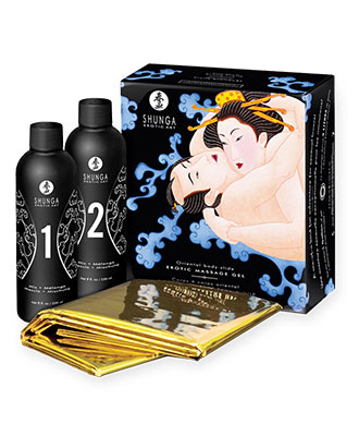 Shunga Body Slide Tantrisk Gelemassasje - Exotic Fruits