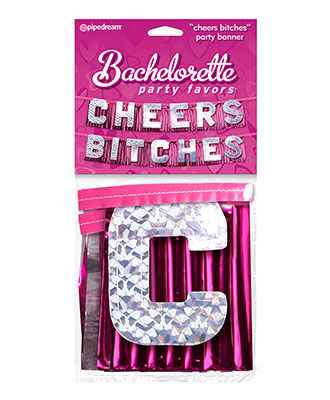 Cheers Bitches Partybanner
