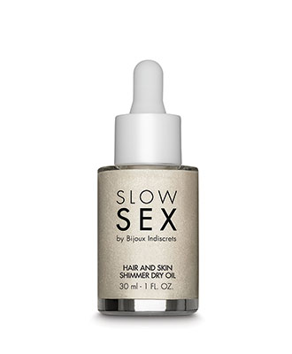 Hair and Skin Shimmer Dry Oil - Slow Sex