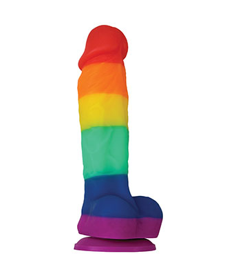 Colours Rainbow Pride Dildo 5'' (13 cm)