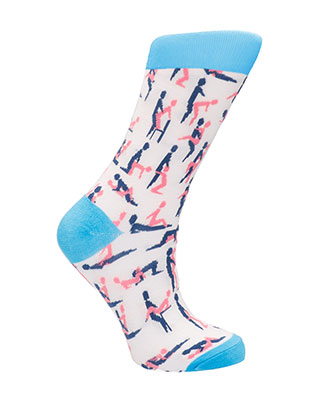 Sexy Socks Kama Sutra sokker