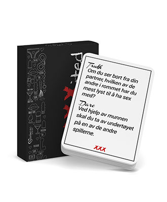 Stay Exxxited - kortspillet for vgale