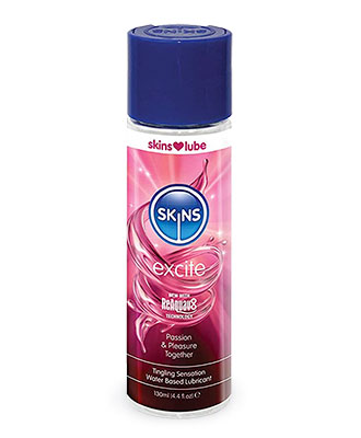 Skins Lube Excite Passion & Pleasure Together glidemiddel 130 ml
