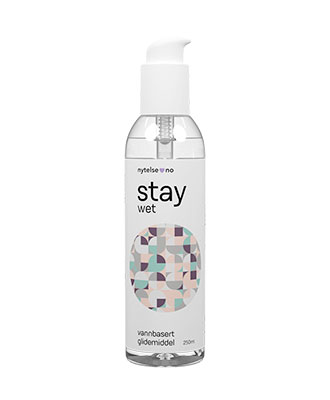Stay Wet vannbasert glidemiddel 250 ml