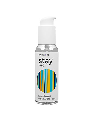 Stay Wet silikonbasert glidemiddel 100 ml