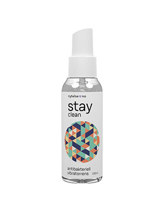 Stay Clean antibakteriell vibratorrens 100 ml