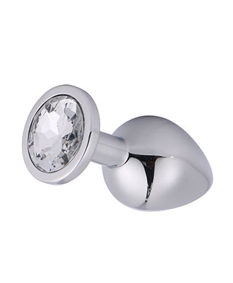 Analplugg i Metall m/ Prisme