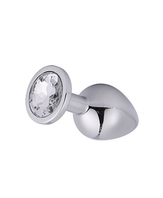 Analplugg i Metall m/ Prisme
