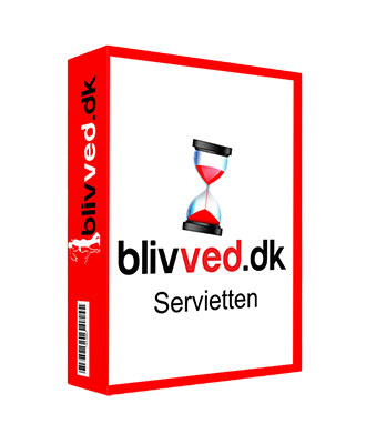 Blivved Servietten (8 pk.)