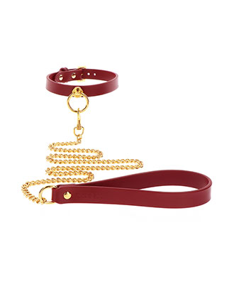 Taboom O-ring Collar and Chain Leash