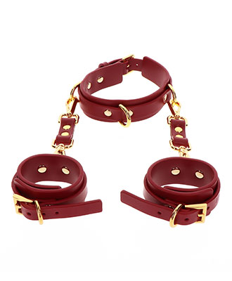 Taboom D-ring Collar and Wrist Cuffs