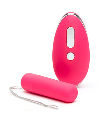 Happy Rabbit - Trusevibrator m/ Fjernkontroll