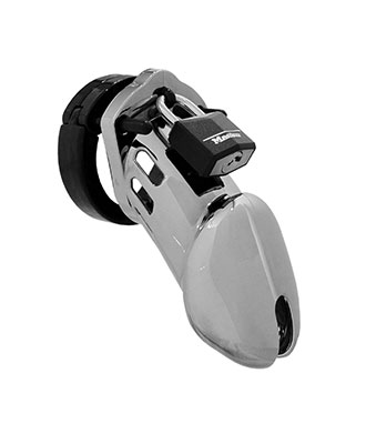 CB-X CB-6000 Chastity Cage Chrome 35 mm