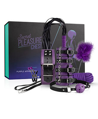 LoveBoxxx Fetisj Startpakke - Purple Apprentice