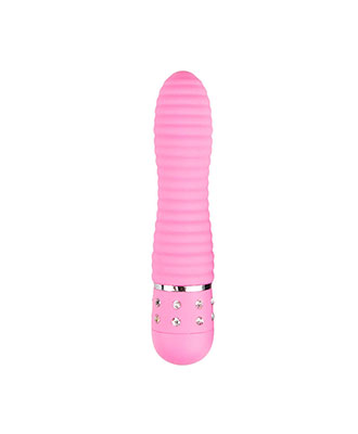 EasyToys Love Diamond Ribbed Vibrator