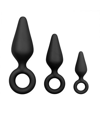 EasyToys Anal Collection Analplugger med Ring Startpakke