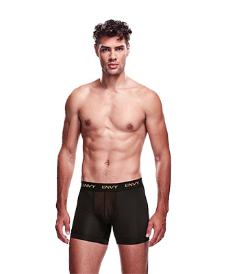 Envy Mesh Long Boxer - Sort