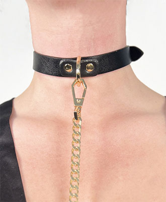 Shiver Choker + Lead Luxe