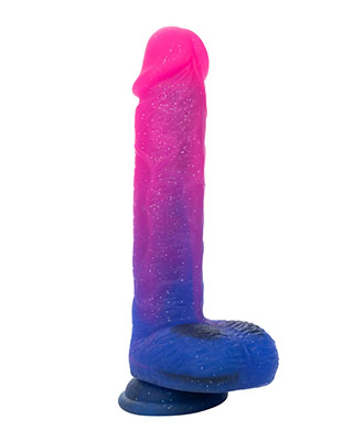 Naughty Bits Ombre Hombre Vibrerende Dildo (22 cm)