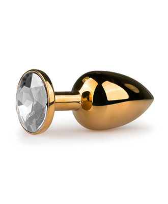 EasyToys Anal Collection Metal Butt Plug - Gold