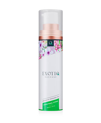 Exotiq Massasjeolje Basilikum og Sitrus - 100 ml