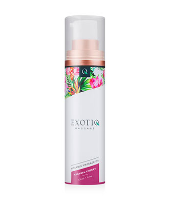 Exotiq Massasjeolje Kirsebr - 100 ml