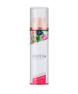 Exotiq Massasjeolje Jordbr - 100 ml