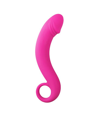 Curved Dong Silikondildo (17,5 cm)