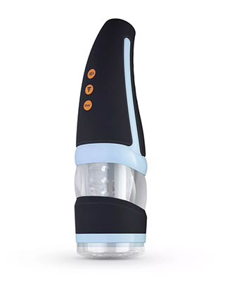 CRUIZR - CP02 Roterende og Vibrerende Masturbator m/ Adapter