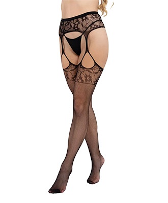 Sulita Suspender pantyhose m/ Blonder