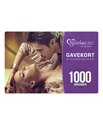 Gavekort fra Nytelse.no - kr 1000