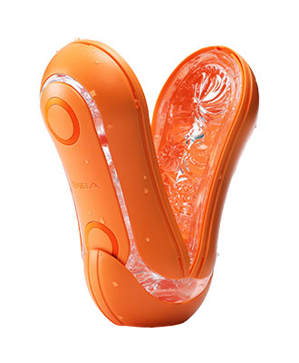 Tenga Flip Orb Orange Masturbator
