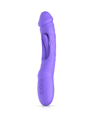 Good Vibes Only - Flax Vibrerende Dildo m/ G-punktstimulator