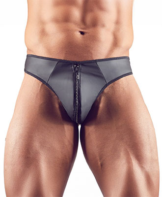 Svenjoyment Underwear - Herre g-streng med glitrende zip