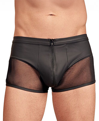 NEK - Herre bokser i l�r med zip