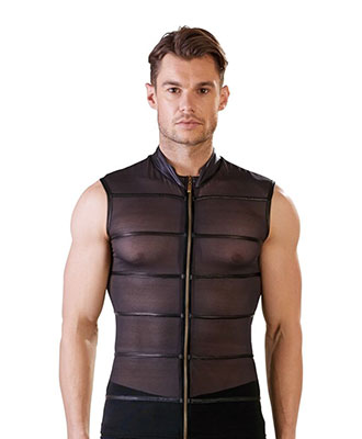 NEK - Overdel i mesh med striper