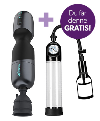 Xtensity - Multiorgasmer for menn + penispumpe