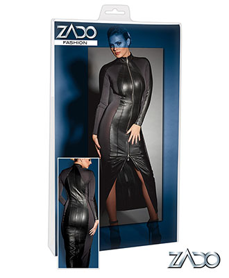 Zado Long Leather Dress