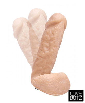 Love Botz - EZ Bend Dildo Vac-U-Lock (17 cm)