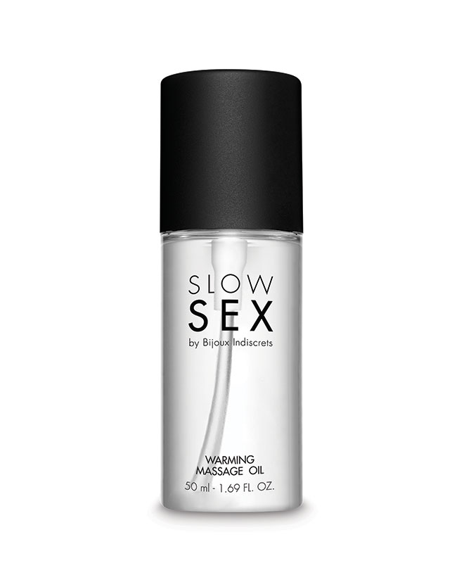 Varmende Massasjeolje - Slow Sex
