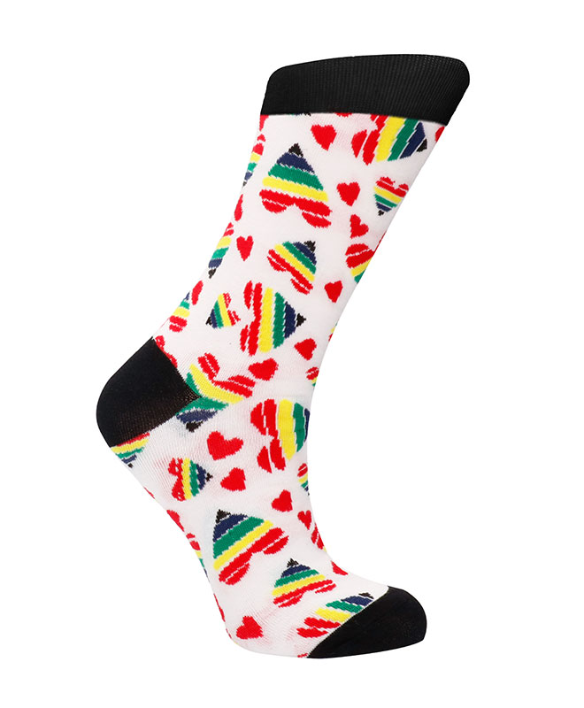 Sexy Socks Happy Hearts sokker
