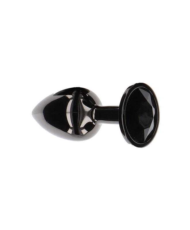 Taboom Butt Plug Black Diamond Jewel Small