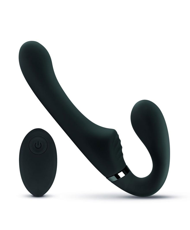 No-Parts Avery Strapless Strap-On Vibrerende Dildo