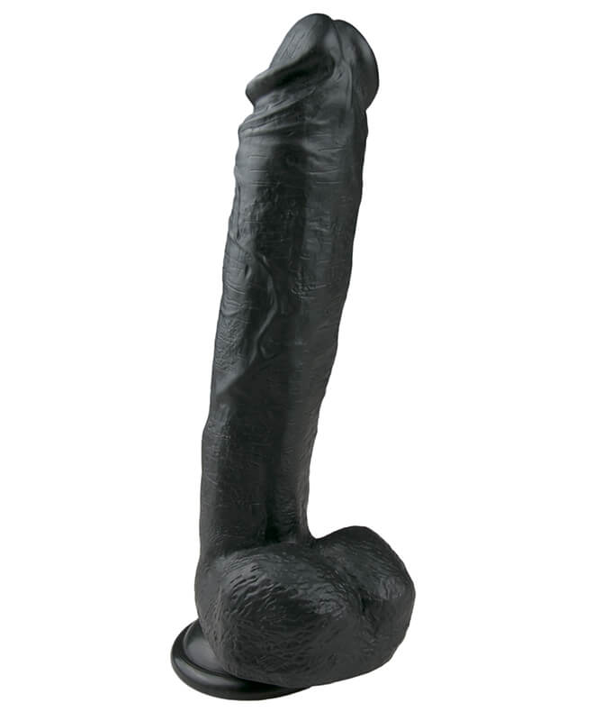 EasyToys Realistic Dildo Black (26,5 cm)